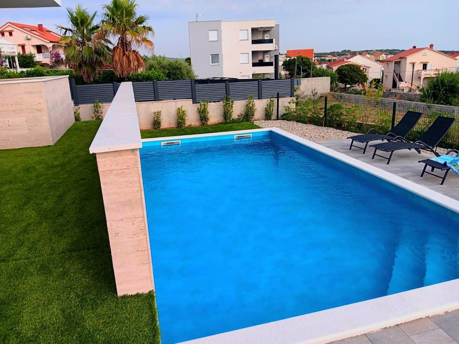 Villa Poseidon Novalja Exteriér fotografie